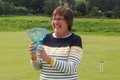 Sandy Grievson (Chester) with the Invitation Trophy