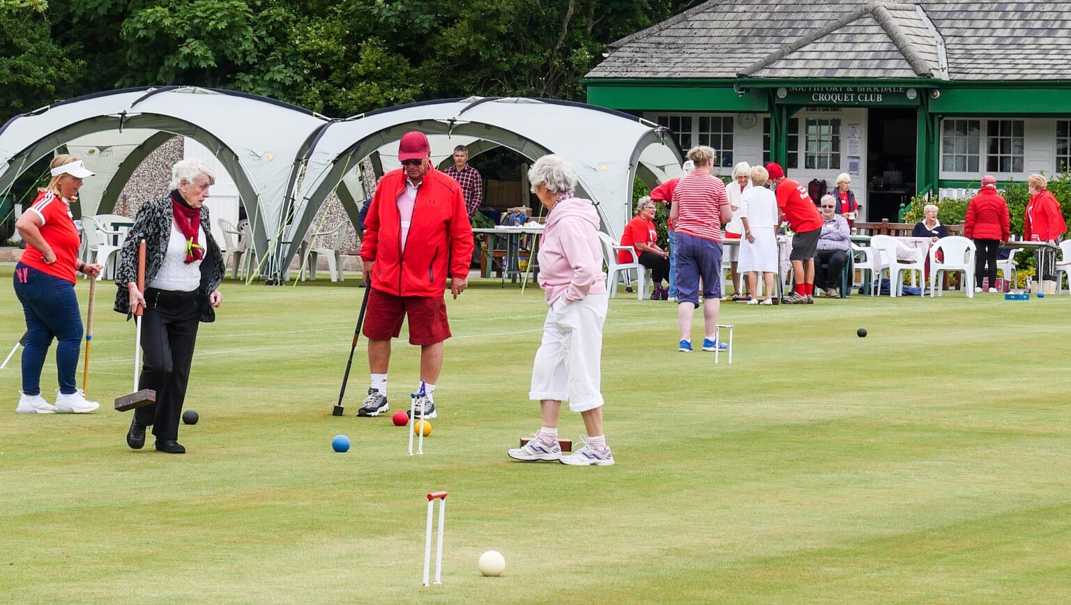 Southport Croquet Raises £600 for BHF — Croquet in the North West